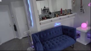 Latina brunette twerks on stepdads cock