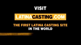 Cute latin teen gives all she got and beyond during casting call!