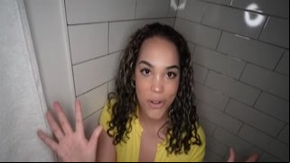 Stepbro fucking stepsis in the bathroom